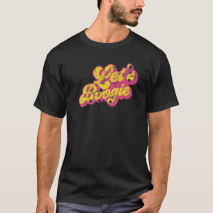 T-shirt Le parc Disco Disco Disco de Boogie dans les année