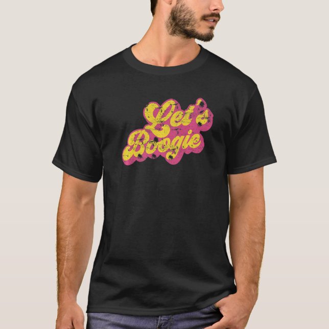 T-shirt Le parc Disco Disco Disco de Boogie dans les année (Devant)