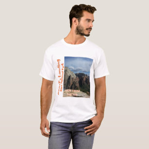 T-shirt Le parc national 2 de Zion de l'atterrissage de