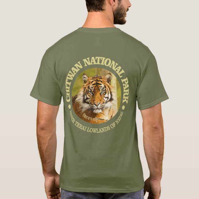 T-shirt Le Parc national de Chitwan (Dos)