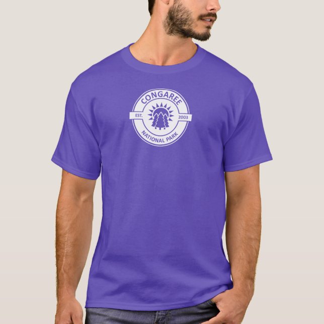 T-shirt Le Parc national de Congaree (Devant)