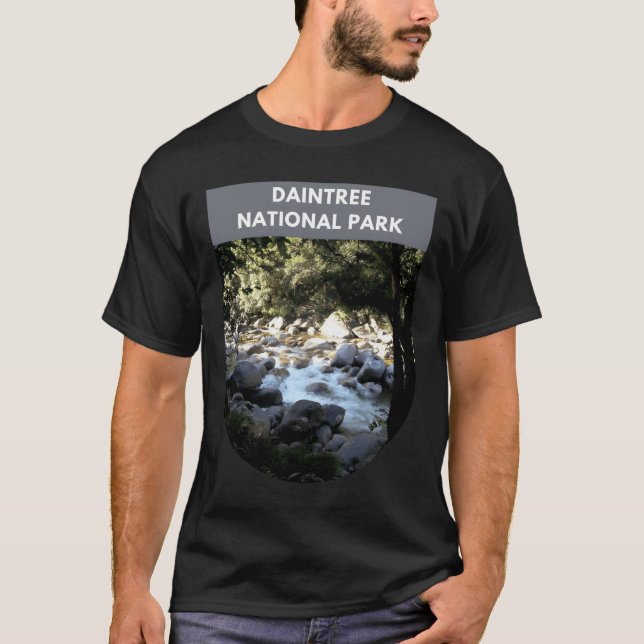 T-shirt Le Parc national de Daintree (Devant)