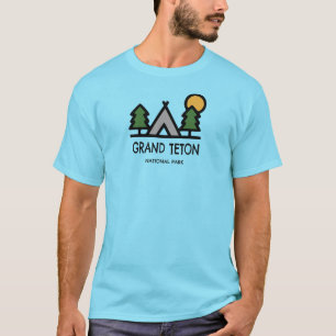 T-shirt Le Parc national de Grand Teton