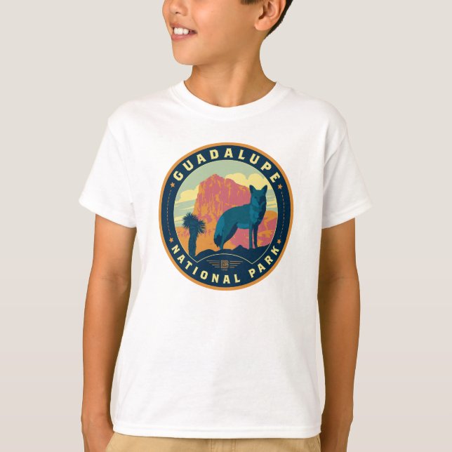 T-shirt Le Parc national de Guadalupe (Devant)