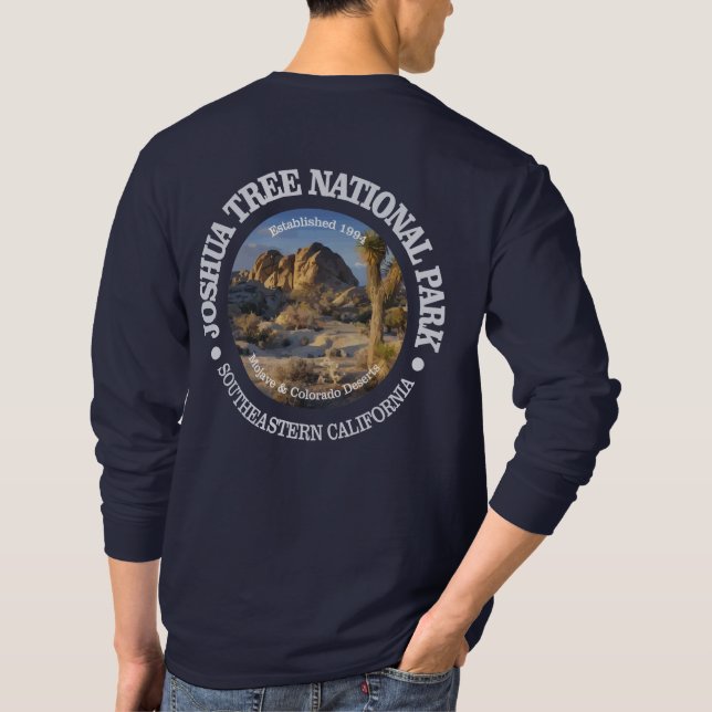 T-shirt Le Parc national de Joshua Tree (Dos)