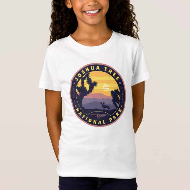 T-Shirt Le Parc national de Joshua Tree (Devant)