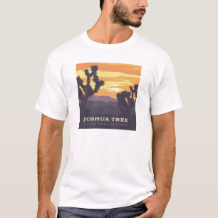 T-shirt Le Parc national de Joshua Tree   Californie