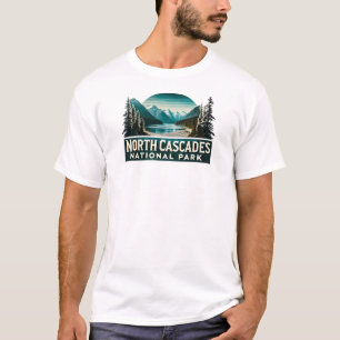 T-shirt Le Parc national de North Cascades
