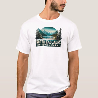 T-shirt Le Parc national de North Cascades