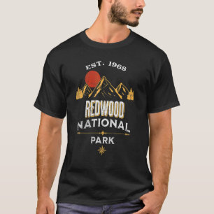 T-shirt Le parc national de Redwood