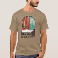 Le Parc National De Redwood En Californie Vintage