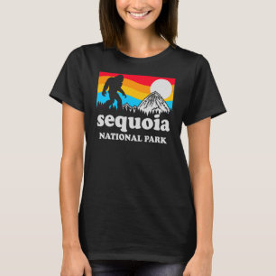 T-shirt Le Parc National De Sequoia Aime Visiter American