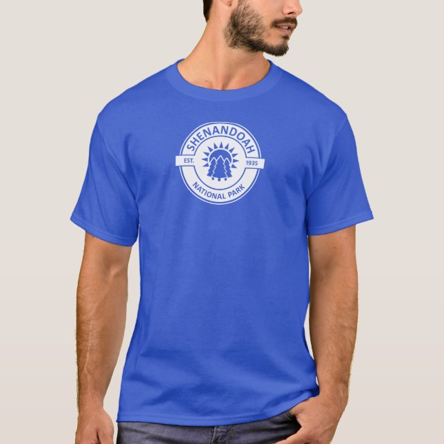 T-shirt Le Parc national de Shenandoah (Devant)