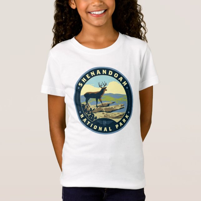 T-Shirt Le Parc national de Shenandoah (Devant)