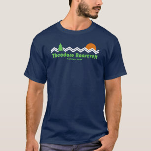 T-shirt Le Parc national de Theodore Roosevelt