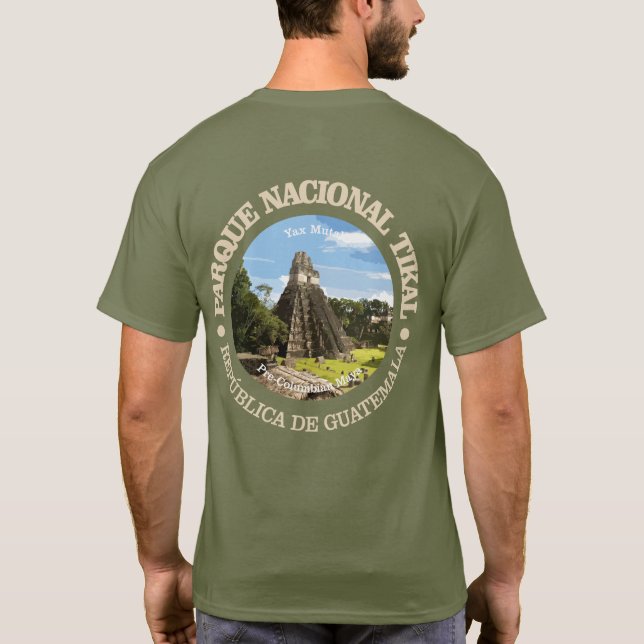 T-shirt Le Parc national de Tikal (Dos)