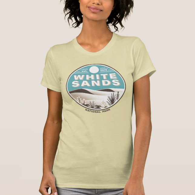 T-shirt Le parc national de White Sands (Devant)