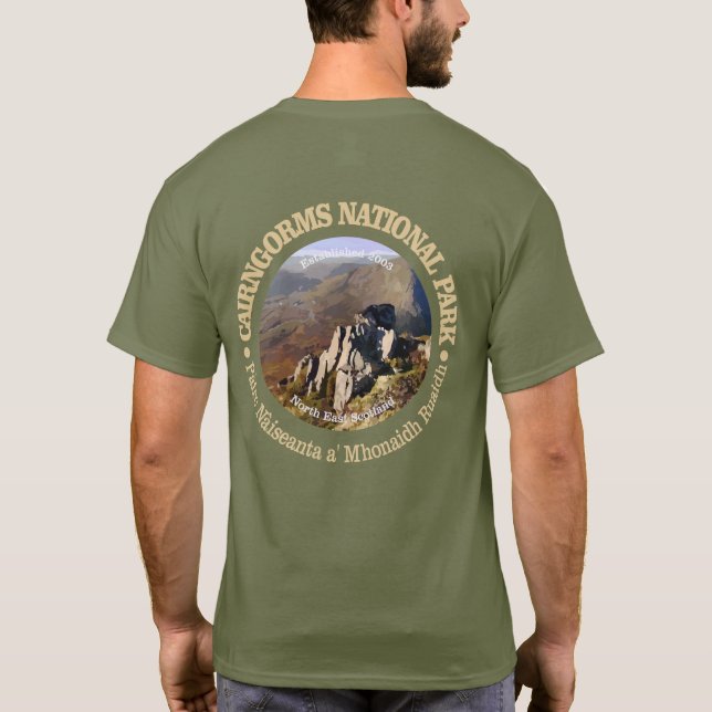 T-shirt Le Parc national du Caire (Dos)