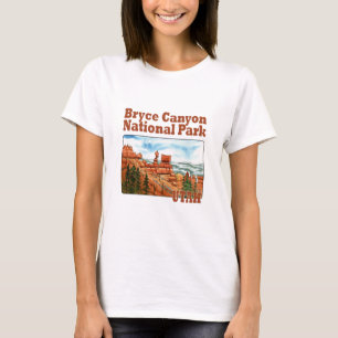 T-shirt le parc national du canyon bryce, utah