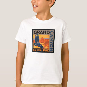 T-shirt Le Parc national du Grand Canyon Condor