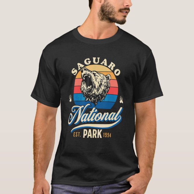 T-shirt Le Parc national du Saguaro (Devant)