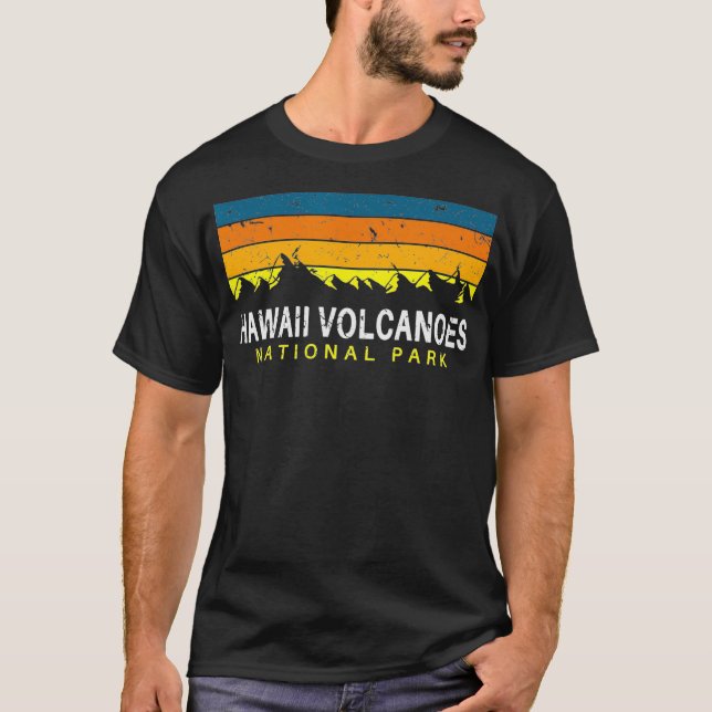 T-shirt Le Parc national du volcan Hawaii Cadeaux Souvenir (Devant)