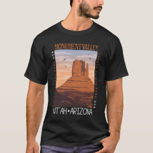 T-shirt Le parc tribal de Navajo, Vallée du Monument, en d