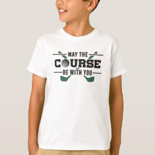 T-shirt Le Parcours Be With You Golf Golfer Funny Gift