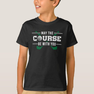 T-shirt Le Parcours Be With You Golf Golfing Funny