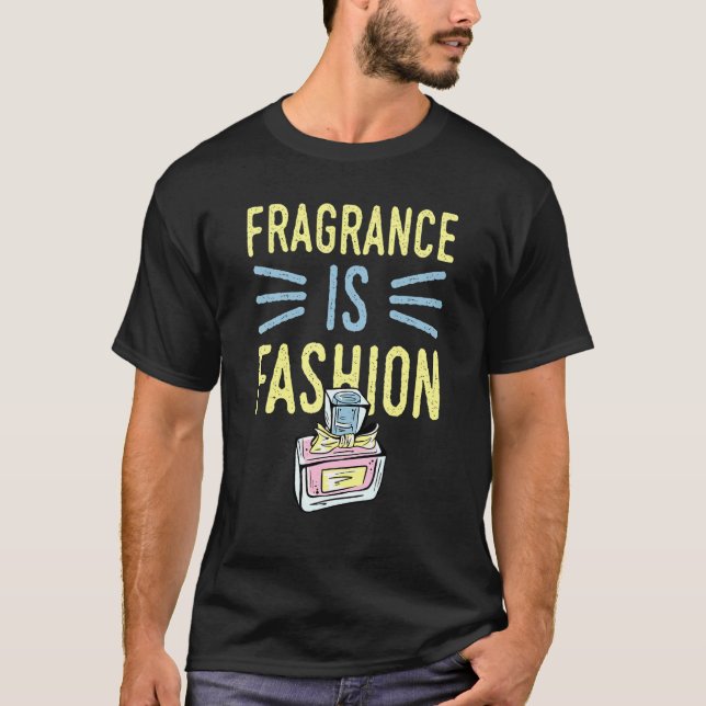 T-shirt Le parfum est mode 6 (Devant)