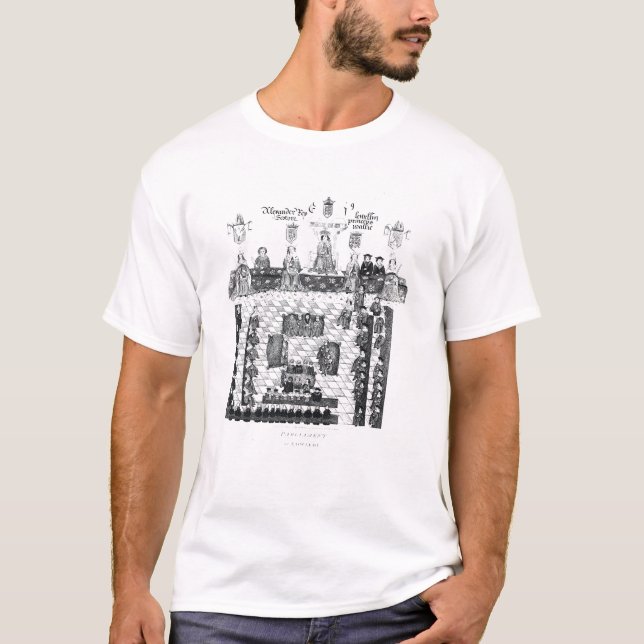 T-shirt Le Parlement d'Edouard I (Devant)