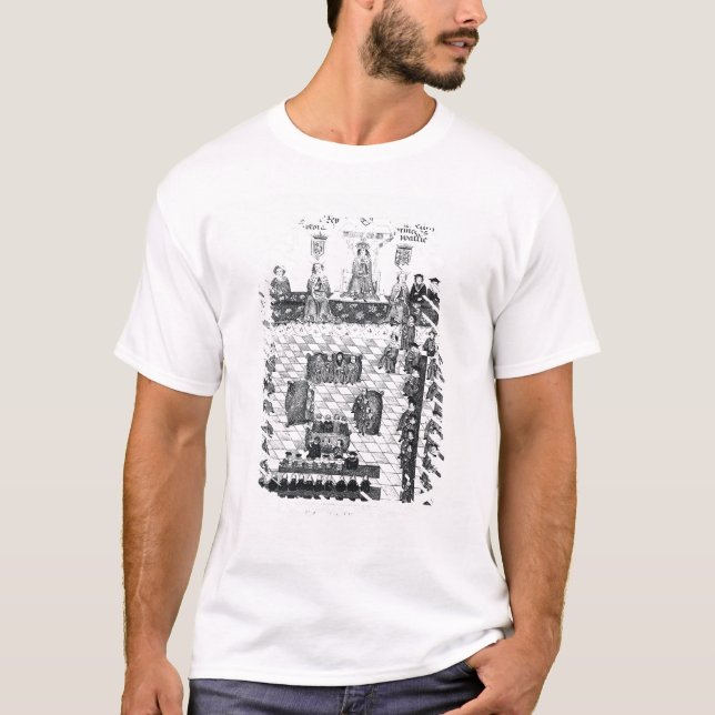 T-shirt Le Parlement d'Edouard I (Devant)