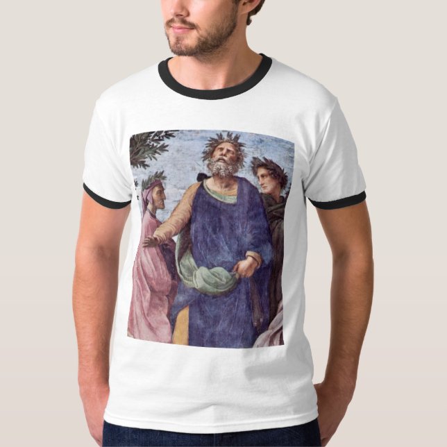 T-shirt Le Parnassus par Raffael (la meilleure qualité) (Devant)