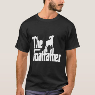 T-shirt Le Parrain Chèvre Père Animal Amour