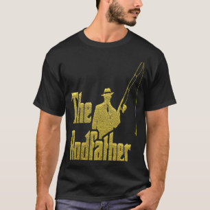 T-shirt Le Parrain de la Canne à Pêche Citation pour Pêche