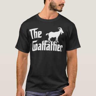 T-shirt Le Parrain de la Chèvre Drôle Père Chèvre