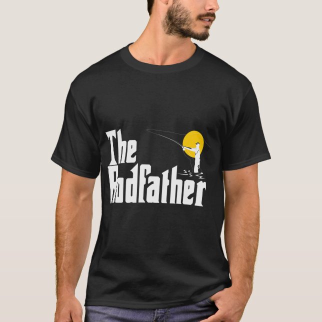 T-shirt le parrain de la pêche (Devant)