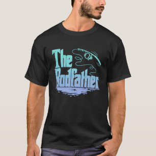 T-shirt Le Parrain de la pêche drôle Parodie