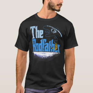 T-shirt Le Parrain De La Pêche Pour Pêcheur