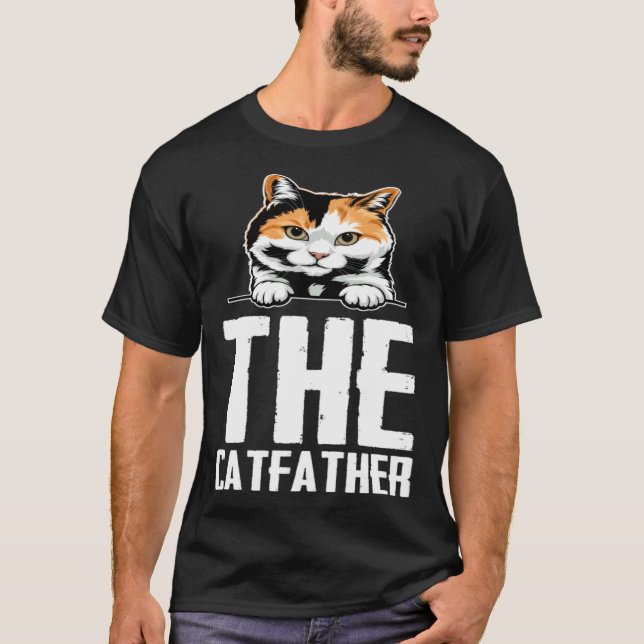 T-shirt Le parrain des chats  1 (Devant)