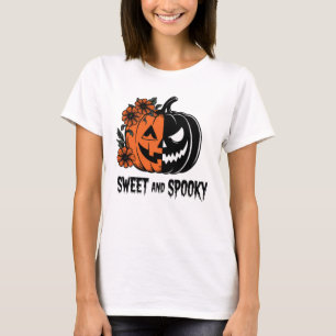 T-shirt Le partage Citrouille