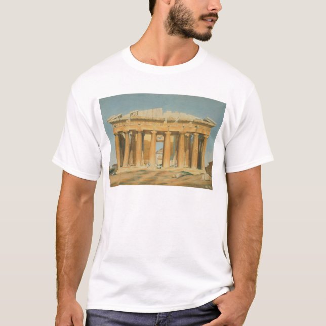 T-shirt Le parthenon, Athènes, 1810-37 (Devant)