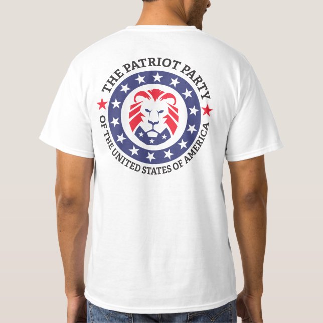 T-shirt Le Parti Patriot (Dos)