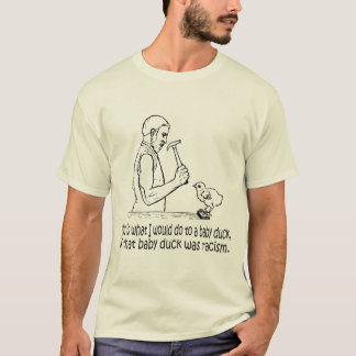 T-shirt Le passager foncé d'un imbécile