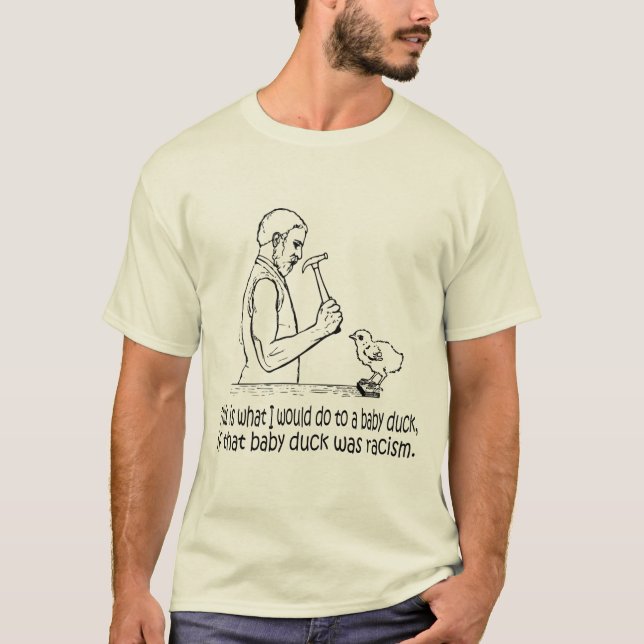 T-shirt Le passager foncé d'un imbécile (Devant)