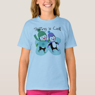 T-shirt Le patinage de pingouins est frais