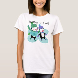 T-shirt Le patinage de pingouins est frais