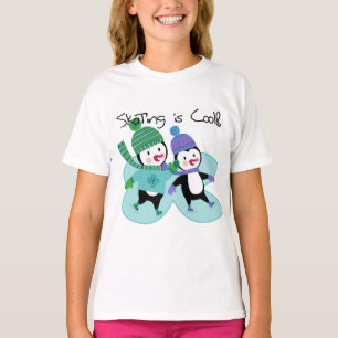 T-shirt Le patinage de pingouins est frais