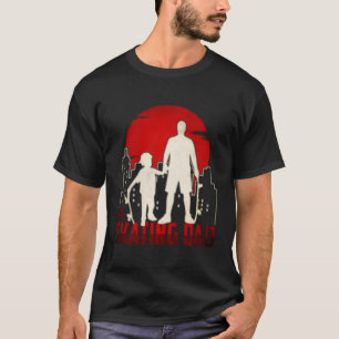 T-shirt Le Patinage Papa Patinage Père Patinage Pour Papa