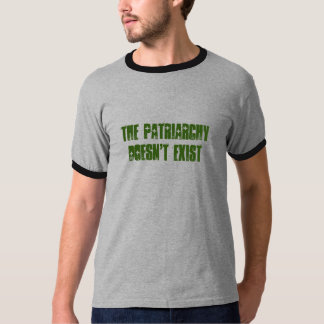 T-shirt "Le patriarcat n'existe pas" sonnerie